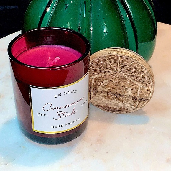 DW HOME CANDLE CINNAMON STICK RICHLY SCENTED CHRISTMAS NEW MINI 1 WICK 3.8 oz - Picture 2 of 4